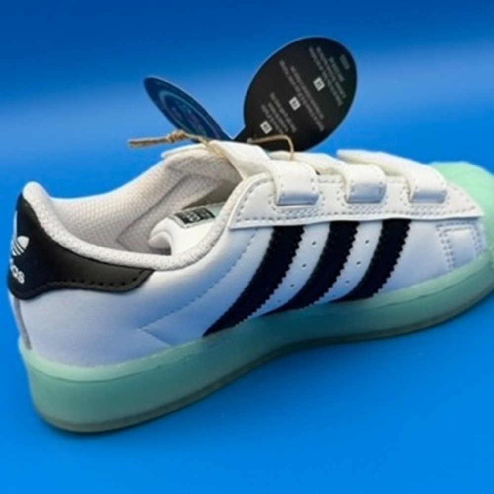 Adidas Superstar LED Lights CF C White Black‎ IG7004 11.5K - Picture 2 of 4